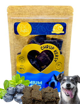 ChrupKersy dla psa - dziczyzna z liofilizowaną borówką amerykańską 90g