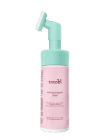 Totobi Microbiompaw Foam - wzmacniająca mikrobiom pianka do mycia łapek, bez użycia wody z silikonową szczoteczką dla psa i kota, 200 ml