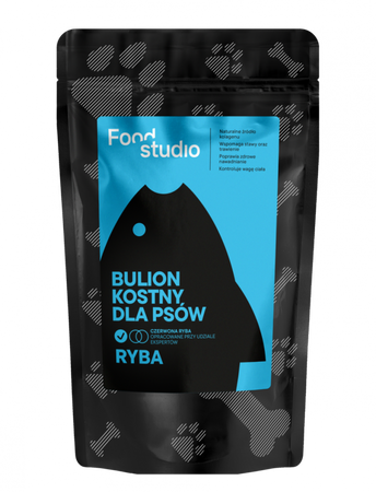 Food Studio Chefs BULION KOSTNY dla psów RYBA 230ml