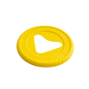 Fiboo - Frisboo – Ekologiczne Frisbee dla Psa 25 cm | Zabawka do Aportowania i Wodnych Zabawy Żółta