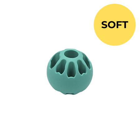 Fiboo - Piłka na smaczki dla psa Snack Fibooll SOFT miętowa ⌀6 cm