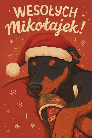 Mikołajkowa PsiPaka od BaffiDi – idealny prezent świąteczny dla Twojego psa!