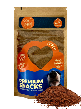 Toper dla psa Suszone mięso mielone - baranina 100g