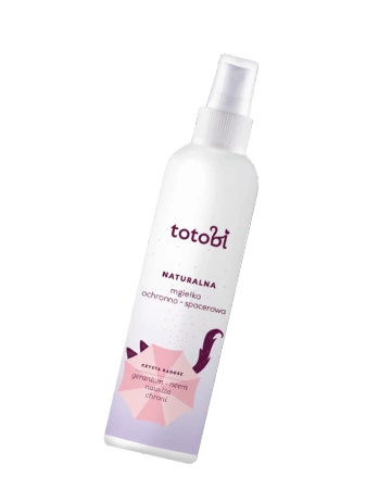 Totobi Naturalna mgiełka dla psa ochronno-spacerowa - Geranium - Olejek Neem 100 ml