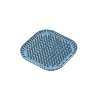 Fiboo - Mata spowolniająca jedzenie dla psa Spiky – Jeżomiska kolor Ciemno Niebieski