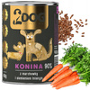 2DOG Mokra karma dla psa konina z siemieniem 800g MONOPROTEINOWA HIPOALERGICZNA