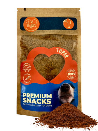 Toper dla psa Suszone mięso mielone - gęś 200g