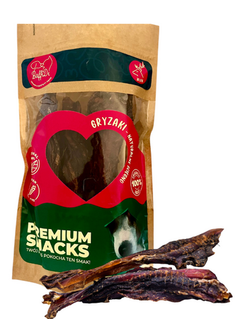 Naturalne ścięgno dla psa - jeleń 1kg