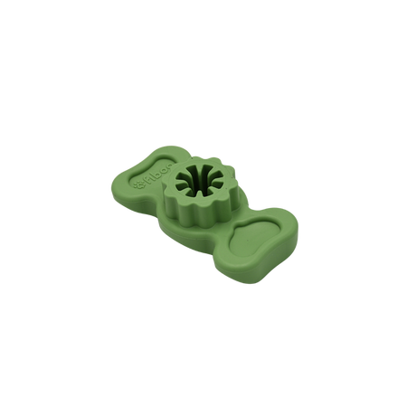 Fiboo Fibholder – uchwyt na gryzaki i długie smaczki dla psa | 10,5 × 5 cm Zielony