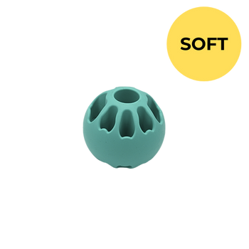 Fiboo - Piłka na smaczki dla psa Snack Fibooll SOFT miętowa ⌀6 cm