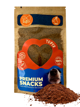 Toper dla psa Suszone mięso mielone - sarna 100g