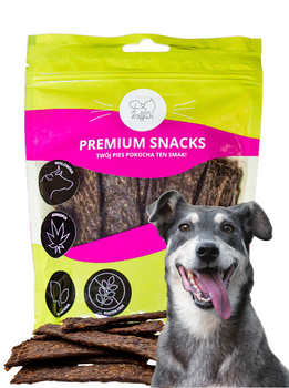 ChrupPaski dla psa - wołowina z konopiami 200g