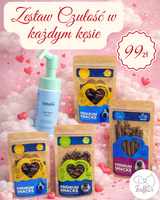 Zestaw Czułość w każdym kęsie dla psa – Psi Walentynki od BaffiDi