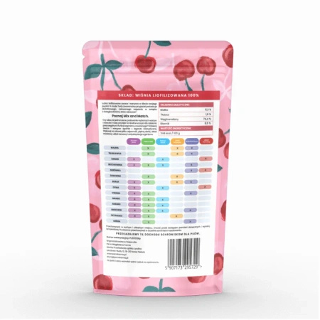 PERRO MIX & MATCH Wiśnia – Liofilizowane Przysmaki Owocowe dla Psa 15g