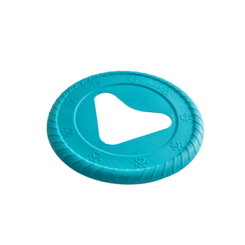 Fiboo - Frisboo – Ekologiczne Frisbee dla Psa 25 cm | Zabawka do Aportowania i Wodnych Zabawy Niebieska