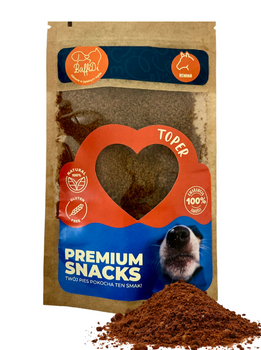 Toper dla psa Suszone mięso mielone - konina 100g