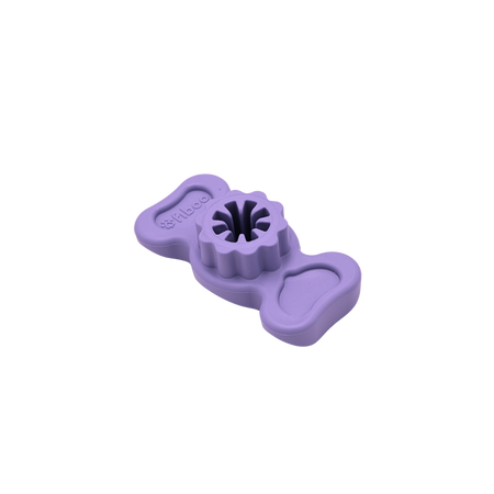 Fiboo Fibholder – uchwyt na gryzaki i długie smaczki dla psa | 10,5 × 5 cm Fioletowy