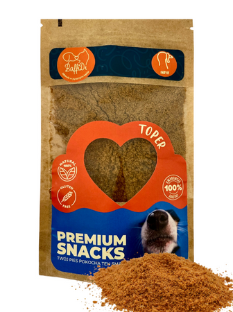 Toper dla psa Suszone mięso mielone - indyk 200g