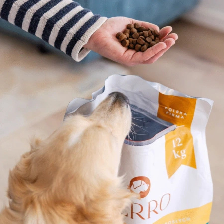 PERRO Karma sucha dla psa Kaczka z batatami – bezzbożowa formuła dla psów dorosłych średnich i dużych ras 1kg