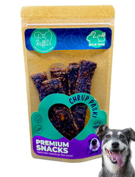 ChrupPaski dla psa - Królik w buraczkach 100g