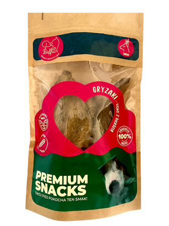 Ucho z sierścią dla psa - sarna 10szt