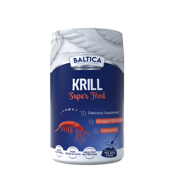 Baltica Krill Superfood 100g – Naturalne Wsparcie Zdrowia dla Psów i Kotów