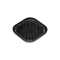 Fiboo - Mata spowolniająca jedzenie dla psa Spiky – Jeżomiska kolor Czarny