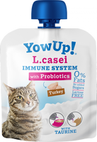 YOW UP! L.Casei Immune System PROBIOTYKI Jogurt dla KOTA z indykiem 85g