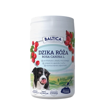 Baltica Owoce Dzikiej Róży dla Psa 150g – Naturalne Wsparcie Odporności i Stawów