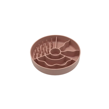 Fiboo - Miska spowalniająca jedzenie dla psa antypoślizgowa Slow Fiboowl Mini Różowa | Ø 15 cm