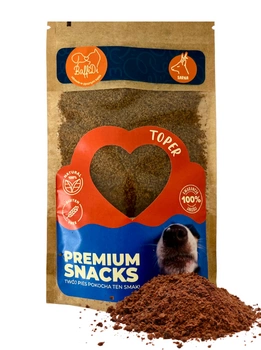 Toper dla psa Suszone mięso mielone - sarna 100g